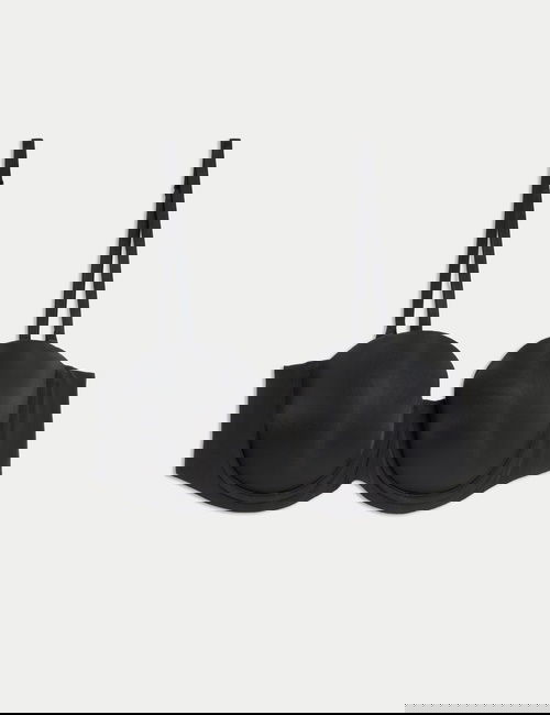 Siyah Flexifit™ Balenli Tam Kaplı Sütyen