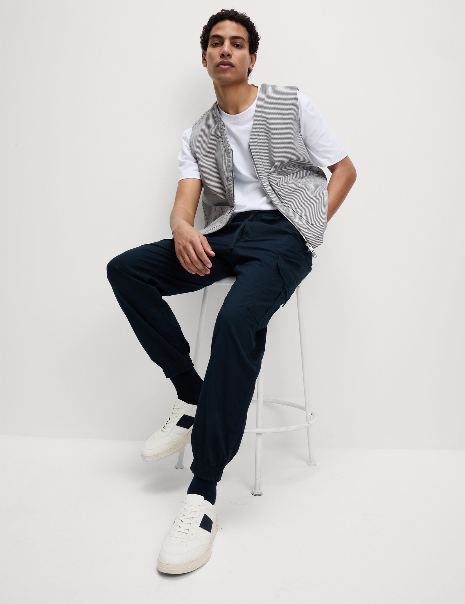 Slim Fit Ripstop Kargo Pantolon
