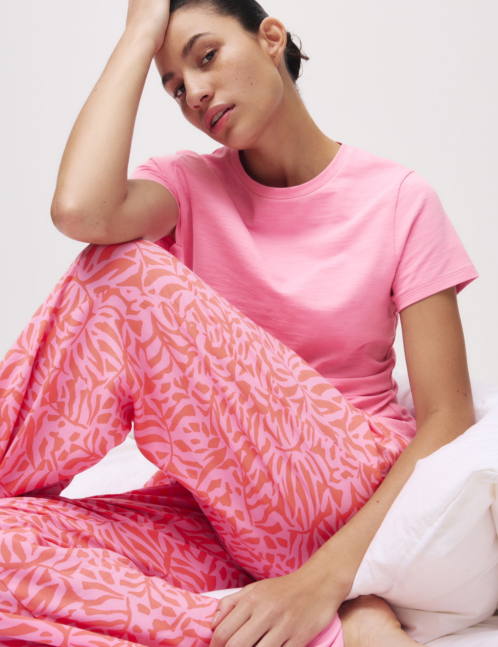 Pamuk Karışımlı Cool Comfort Pijama Üstü