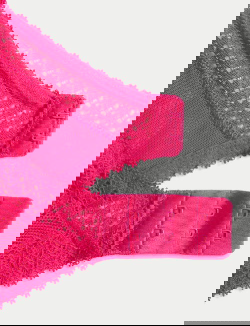 Pembe Flexifit:trade_mark: Dantel Detaylı Balcony Sütyen