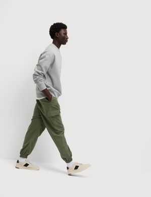 Slim Fit Ripstop Kargo Pantolon