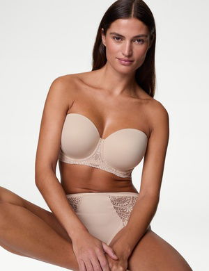 Body Soft™ Dantel Detaylı Straplez Sütyen