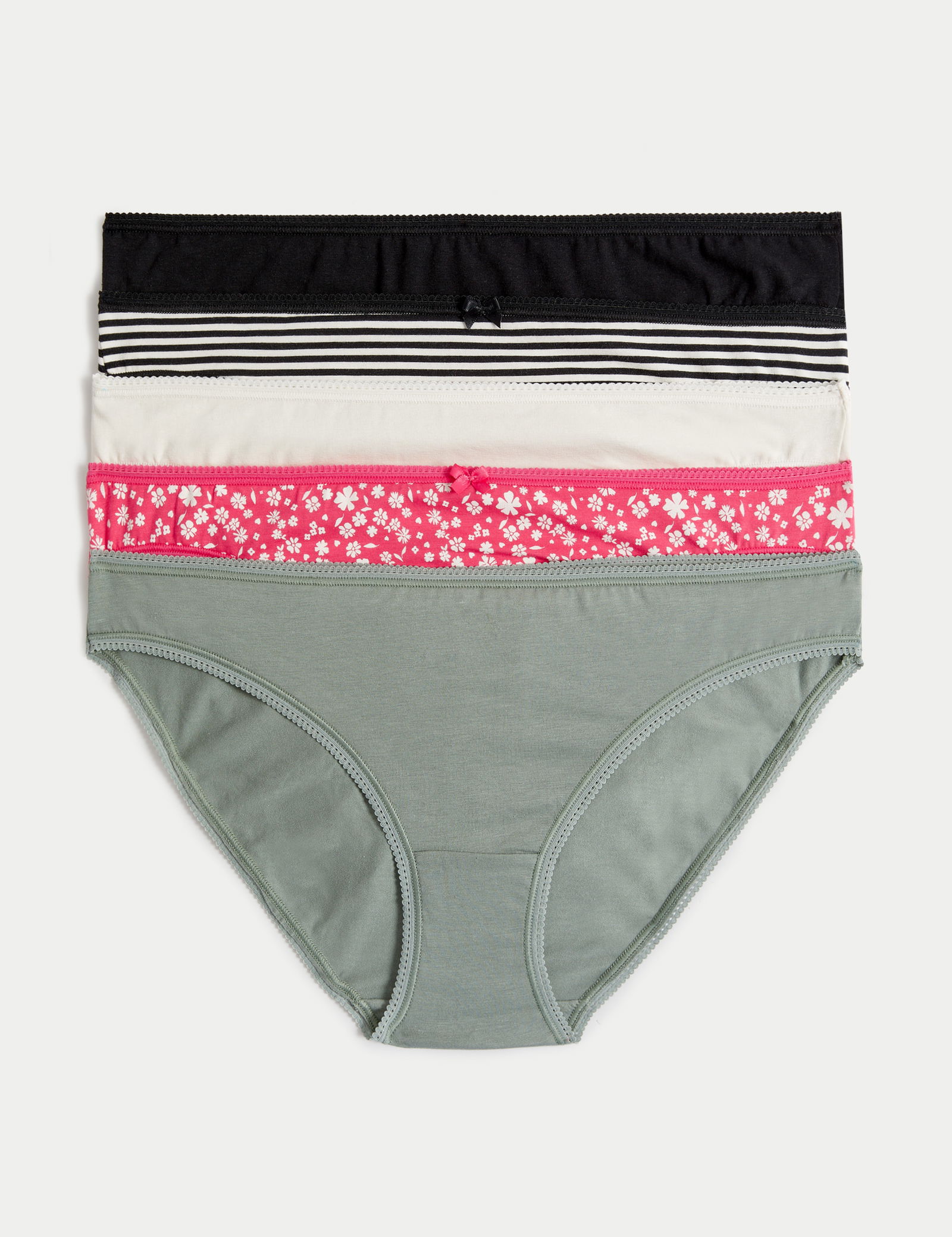 5'li Cotton Lycra® Bikini Külot Seti