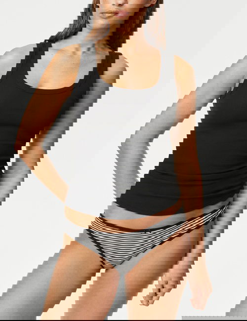 Krem Mix 5'li Cotton Lycra® Bikini Külot Seti