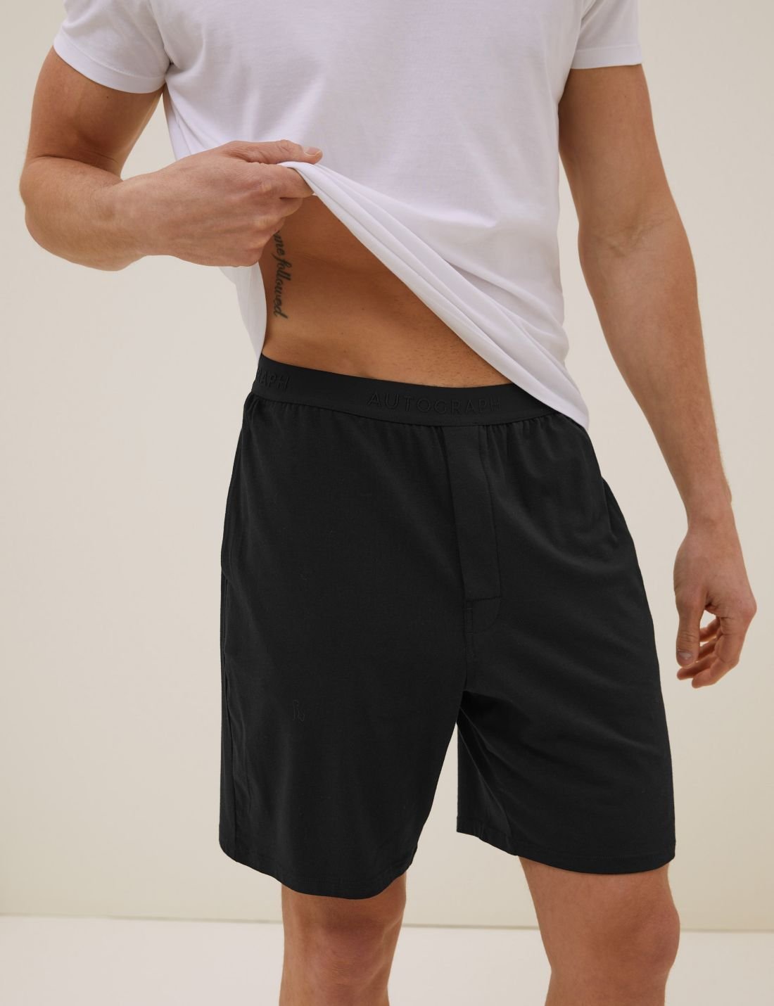 Premium Pamuklu Şort Pijama Altı