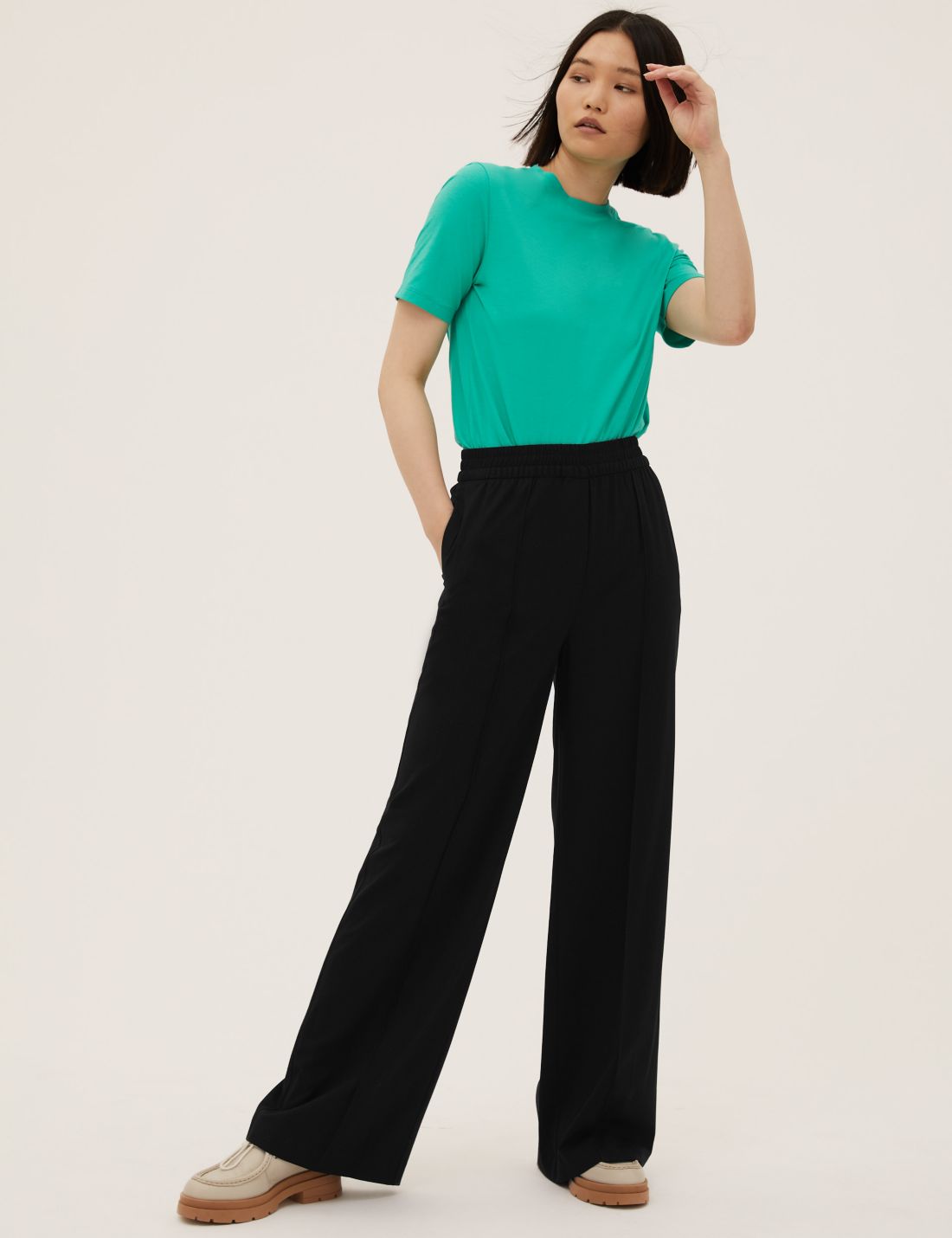Wide Leg Pantolon