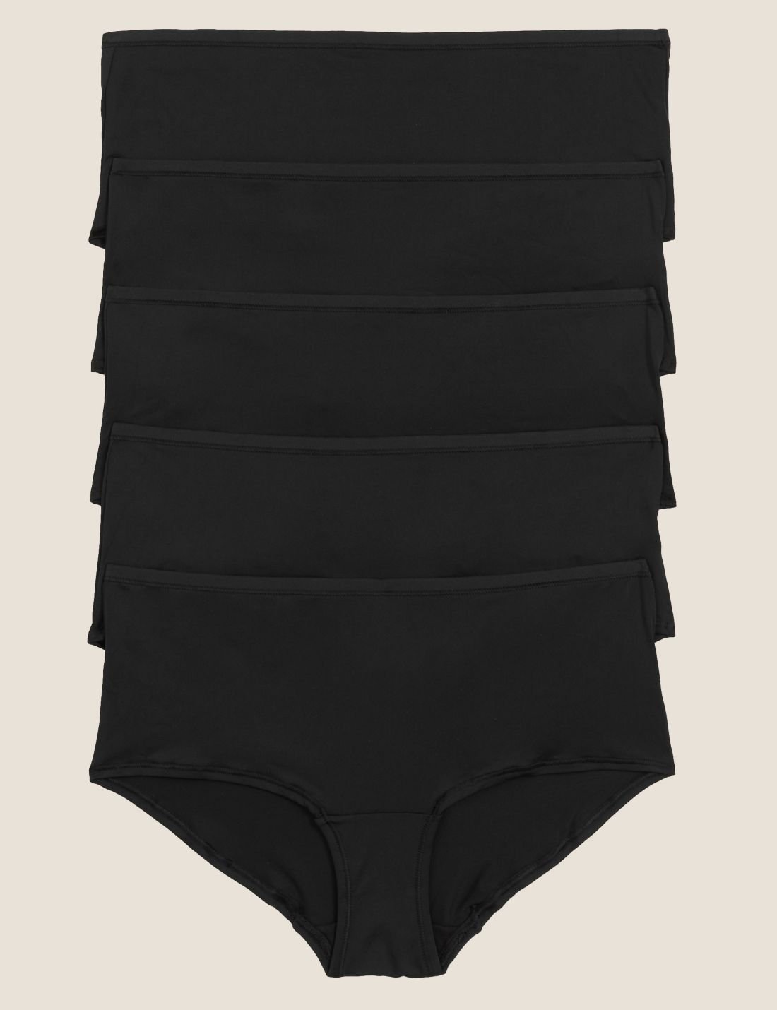 5'li Dikişsiz Short Külot Seti